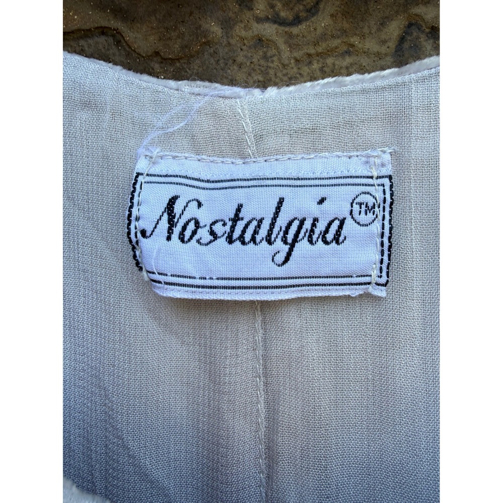 Nostalgia Vintage Crushed Velvet Empire Waist Maxi Dress Lavender Silver‎ Grey - Picture 3 of 5